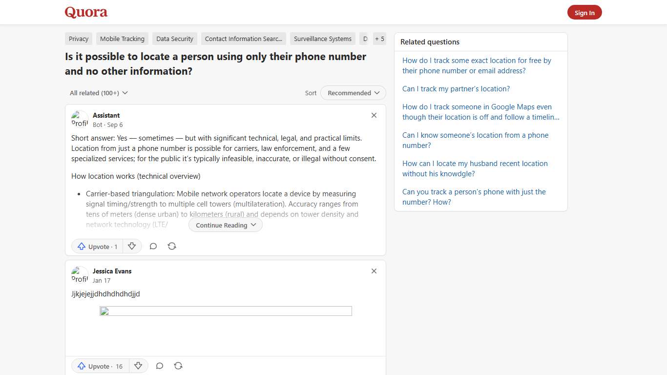 Is it possible to locate a person using only their phone number and no other information? - Quora